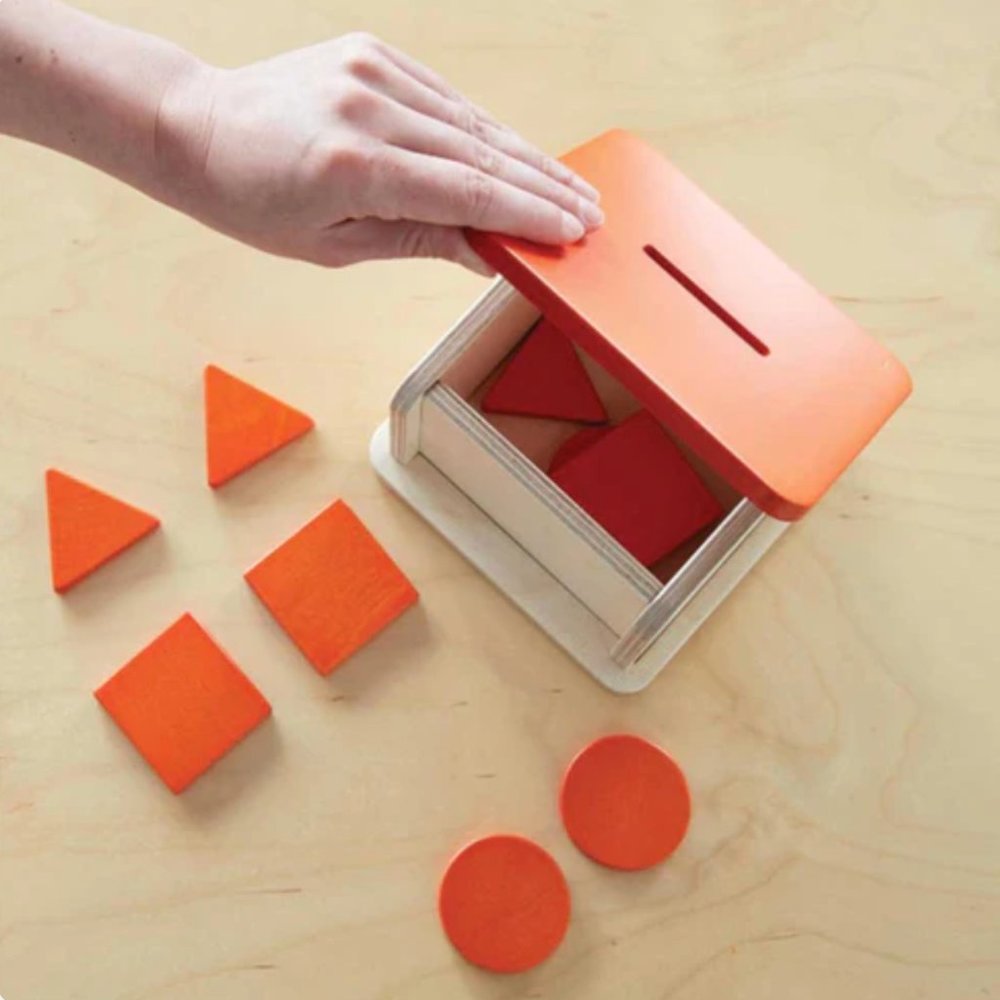 MontiKids Montessori Coin Box